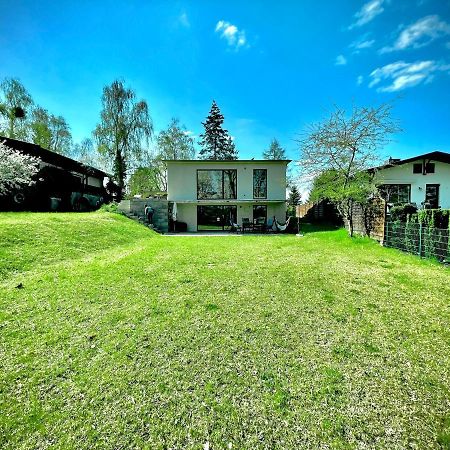 100M2 Fewo Im Haus Am See Mit Garten Bei Potsdam 施维洛塞 外观 照片