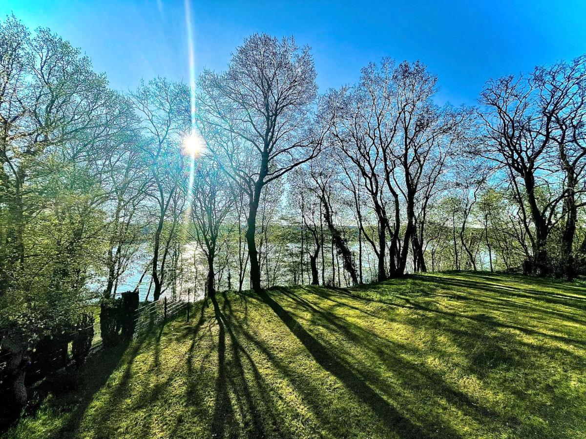 100M2 Fewo Im Haus Am See Mit Garten Bei Potsdam 施维洛塞 外观 照片