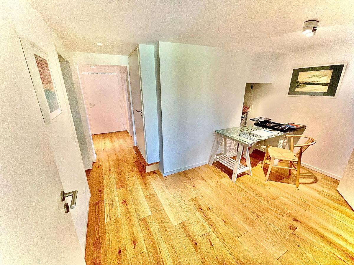 100M2 Fewo Im Haus Am See Mit Garten Bei Potsdam 施维洛塞 外观 照片